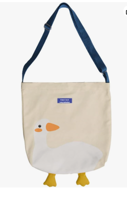 Cute Canvas Tote Bag - Graphic Tote Bag for Lunch & Grocery