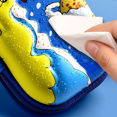 Κουτί μολύβι 3D EVA Space Pencil Box Galaxy Κουτί μολύβι αστροναύτης μολύβι Punch Blue Cartoon Κρατήρες μολύβι Μεγάλο