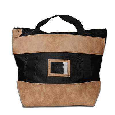 1000d Νάιλον με δερμάτινη κλειδαριά - 22w X 18h X 7d - Παρασκευασμένο για παραγγελία