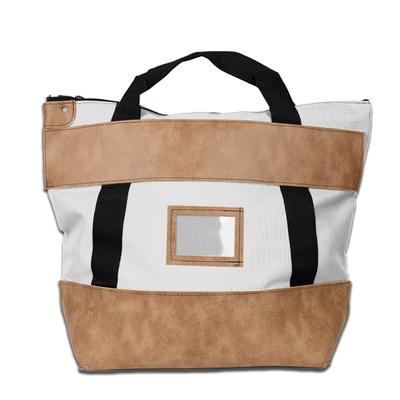 1000d Νάιλον με δερμάτινη κλειδαριά - 22w X 18h X 7d - Παρασκευασμένο για παραγγελία
