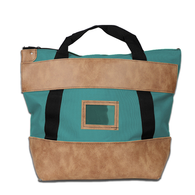 1000d Νάιλον με δερμάτινη κλειδαριά - 22w X 18h X 7d - Παρασκευασμένο για παραγγελία