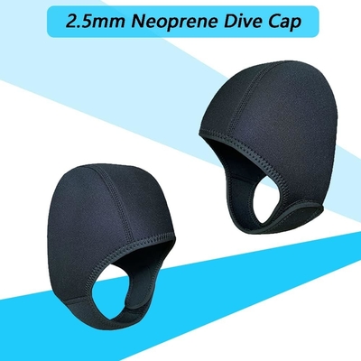2.5mm Neoprene Dive Cap Καπέλο για σέρφινγκ, καπέλο κατάδυσης, θερμικό καπέλο με λουκέτο με κορδόνι, αιολικό καπέλο για σέρφινγκ Καγιάκ Raf