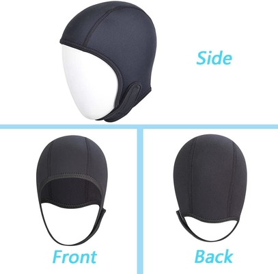 2.5mm Neoprene Dive Cap Καπέλο για σέρφινγκ, καπέλο κατάδυσης, θερμικό καπέλο με λουκέτο με κορδόνι, αιολικό καπέλο για σέρφινγκ Καγιάκ Raf