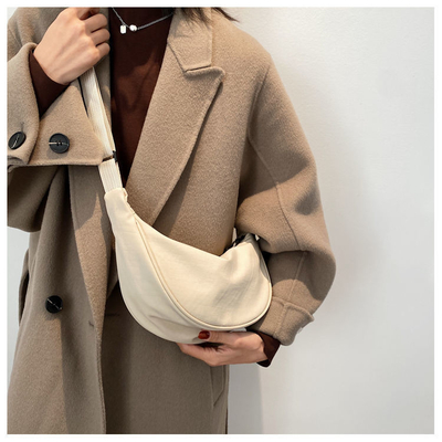 Νάιλον τσάντα crossbody crossbody τσάντα crossbody γυναικεία 2024 NEW DUMPLING ελαφρύ βάρος κάτω από τα χέρια τσάντα όλο το ώμο καμβά τσάντα