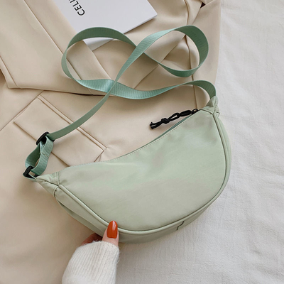 Νάιλον τσάντα crossbody crossbody τσάντα crossbody γυναικεία 2024 NEW DUMPLING ελαφρύ βάρος κάτω από τα χέρια τσάντα όλο το ώμο καμβά τσάντα
