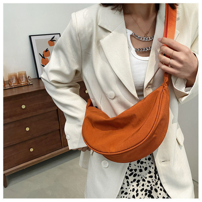 Νάιλον τσάντα crossbody crossbody τσάντα crossbody γυναικεία 2024 NEW DUMPLING ελαφρύ βάρος κάτω από τα χέρια τσάντα όλο το ώμο καμβά τσάντα