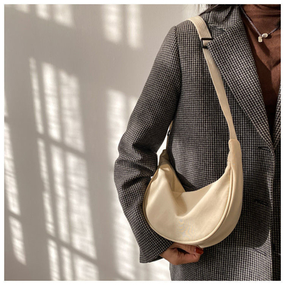 Νάιλον τσάντα crossbody crossbody τσάντα crossbody γυναικεία 2024 NEW DUMPLING ελαφρύ βάρος κάτω από τα χέρια τσάντα όλο το ώμο καμβά τσάντα