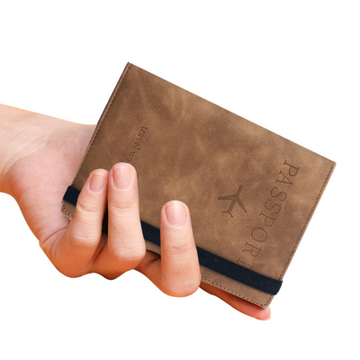 ΑΜΑΖΟΝ PU LEATHER PASSPORT BAG RFID MULTI-FUNCTIONAL PASSPORT ΚΑΠΑΣ ΤΟΥ ΚΑΠΑΣ ΤΟΥ ΚΑΠΑΣ