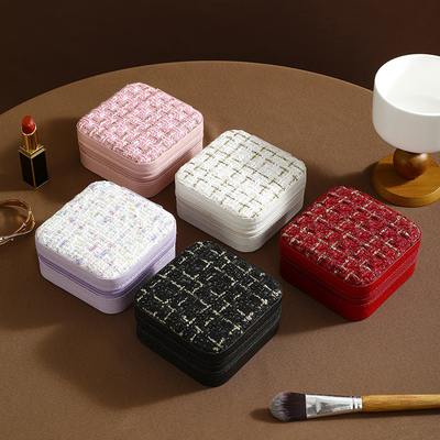Μικρές σειρές αρωμάτων SIMPLE STORAGE TRAVEL PORTABLE JEWELRY STORAGE BOX EARRINGS RING RING Μικρό κοσμηματοπωλείο