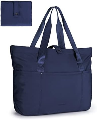 BAGSMART τσάντα Tote για γυναίκες, διπλού τύπου τσάντα Tote με φερμουάρ Μεγάλη τσάντα ώμου Πάνω χειριστήριο τσάντα για ταξίδια, εργασία