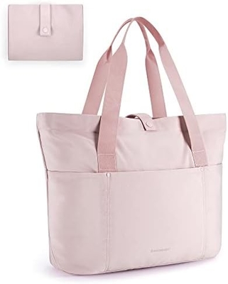 BAGSMART τσάντα Tote για γυναίκες, διπλού τύπου τσάντα Tote με φερμουάρ Μεγάλη τσάντα ώμου Πάνω χειριστήριο τσάντα για ταξίδια, εργασία