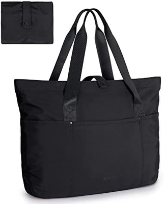BAGSMART τσάντα Tote για γυναίκες, διπλού τύπου τσάντα Tote με φερμουάρ Μεγάλη τσάντα ώμου Πάνω χειριστήριο τσάντα για ταξίδια, εργασία