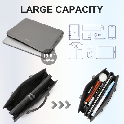 KEYLI 4PC SETS LAPTOP BAG ΓΙΑ Γυναίκες Μεγάλο δερμάτινο ΛΑΠΤΟΠ BRIEFCASE με USB φορτιστή ΠΟΡΤΗΡΙΣΜΟΣ ΠΟΛΙΤΗΡΙΣΜΟΣ ΠΟΛΙΤΗΡΙΣΜΟΣ ΠΟΛΙΤΗΡΙΣΜΟΣ