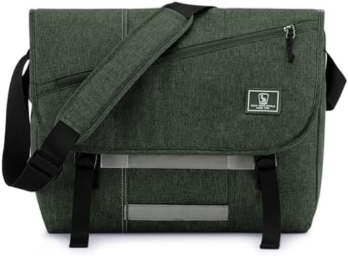 OIWAS Messenger Bag για άνδρες, 15.6 ίντσες Laptop Crossbody τσάντες γυναίκες Casual τσάντα ώμο τσάντα Κολλέγιο ταξιδιωτικό γραφείο