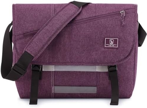 OIWAS Messenger Bag για άνδρες, 15.6 ίντσες Laptop Crossbody τσάντες γυναίκες Casual τσάντα ώμο τσάντα Κολλέγιο ταξιδιωτικό γραφείο