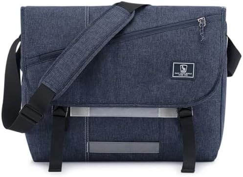 OIWAS Messenger Bag για άνδρες, 15.6 ίντσες Laptop Crossbody τσάντες γυναίκες Casual τσάντα ώμο τσάντα Κολλέγιο ταξιδιωτικό γραφείο