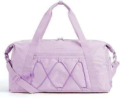 BAGSMART Gym Bag με χώρο παπουτσιών και υγρή τσέπη, ελαφριά αθλητική ταξιδιωτική τσάντα, C TO STORE SPORTS SHOES WATER