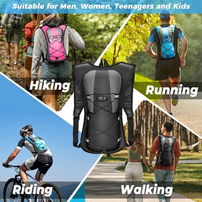 Υδάτισμα Mockpack Υδάτισμα Pack Υδάτισμα Mockpack με 2L ((70-ounce) Υδάτισμα κύστη για τους άνδρες Γυναίκες Παιδιά για το τρέξιμο