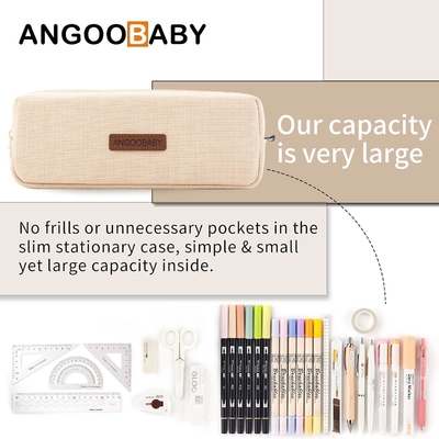 ANGOOBABY Μικρό Κουτί μολύβι Μαθητής μολύβι τσάντα νομίσματος τσάντα καλλυντικών τσάντα Γραφείο γραφειοκρατία οργανωτής για το σχολείο εφήβων