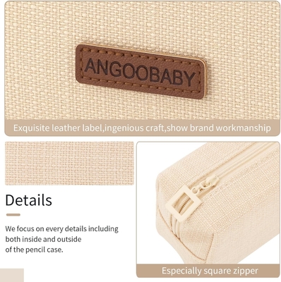 ANGOOBABY Μικρό Κουτί μολύβι Μαθητής μολύβι τσάντα νομίσματος τσάντα καλλυντικών τσάντα Γραφείο γραφειοκρατία οργανωτής για το σχολείο εφήβων