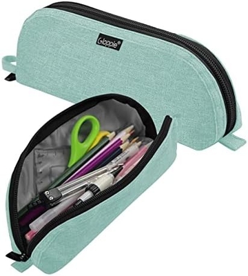 Gloppie Cute Pencil Case Kawaii Pencil Pouch Μικρό Κουτί Πένας Απλές τσάντες μολύβι με φερμουάρ Κουτί Πένας λεωφορείου,
