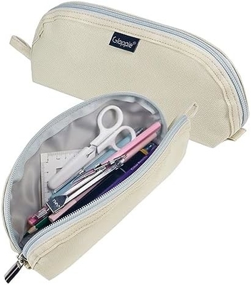 Gloppie Cute Pencil Case Kawaii Pencil Pouch Μικρό Κουτί Πένας Απλές τσάντες μολύβι με φερμουάρ Κουτί Πένας λεωφορείου,