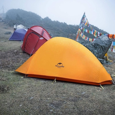 Naturehike Cloud-Up 1 Προσωπική σκηνή ελαφρύς βάρος σκηνή σακίδας για έναν άνθρωπο, Αδιάβροχη Ultralight μονόπροσωπική σκηνή, Κάντε