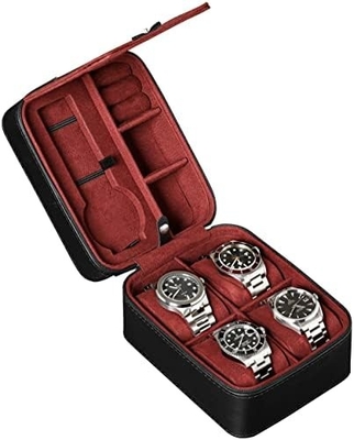 ROTHWELL 5 Watch Ταξιδιωτική Κουτί Αποθήκευση Οργανωτής για 5 ρολόγια