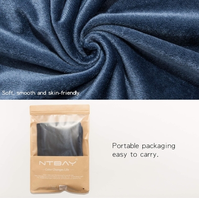 NTBAY 2 Πακέτο Κουκέτες μαξιλαριού με φερμουάρ, Super Soft και Cozy Luxury Fuzzy Flannel Κουκέτες μαξιλαριού με φερμουάρ, 20x36