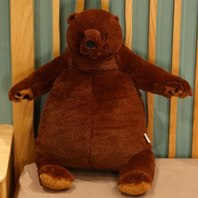23.6 σε σκούρο καφέ αρκουδάκι Teddy Bear Plush παιχνίδι προσομοίωση Djungelskog Teddy Bear stuffed ζώο κούκλα σπίτι
