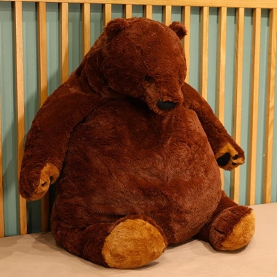 23.6 σε σκούρο καφέ αρκουδάκι Teddy Bear Plush παιχνίδι προσομοίωση Djungelskog Teddy Bear stuffed ζώο κούκλα σπίτι