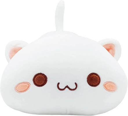 Onsoyours Cute Kitten Plush Toy 25.5 &quot;Εμπλουτισμένο ζώο κατοικίδιο Kitty Soft Anime Cat Μεγάλο Plush μαξιλάρι για παιδιά (Λευκό Α, 25.5