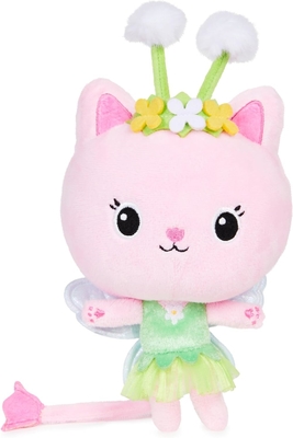 Gabby's Dollhouse, 7 ιντσών Kitty Fairy Purr-ific Plush Toy, Παιδικά Παιχνίδια για ηλικίες 3 ετών και άνω