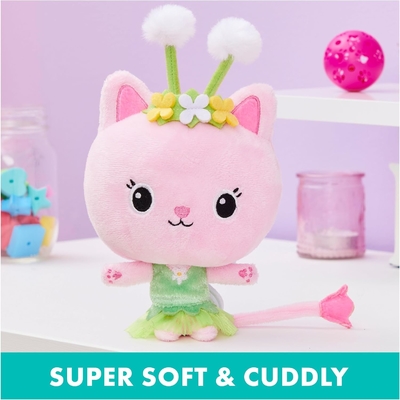 Gabby's Dollhouse, 7 ιντσών Kitty Fairy Purr-ific Plush Toy, Παιδικά Παιχνίδια για ηλικίες 3 ετών και άνω