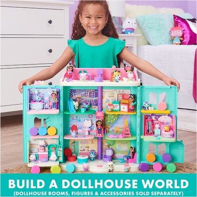 Gabby's Dollhouse, 7 ιντσών Kitty Fairy Purr-ific Plush Toy, Παιδικά Παιχνίδια για ηλικίες 3 ετών και άνω