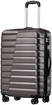 Βαλίτσα PC ABS TSA αποσκευές 3 κομμάτια Set Lock Spinner Carry on (Teal μπλε)