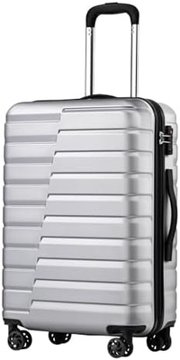 Βαλίτσα PC ABS TSA αποσκευές 3 κομμάτια Set Lock Spinner Carry on (Teal μπλε)