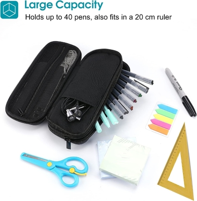ProCase Πένα Κεφάλαιο μολύβι, 2 στρώματα EVA Zipper μολύβι κουτί τσάντα μεγάλης χωρητικότητας αποθήκευση χαρτονομισμάτων οργανωτής για το σχολείο