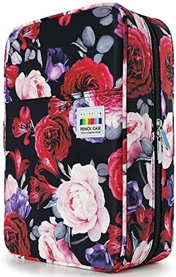 300 Slots Color Pencil Case - Οργανωτής Κεφαλαίου Πένας με Handy Wrap &amp; Zipper, Πολυεπίπεδο Κρατήρα για Prismacolor Color Pen