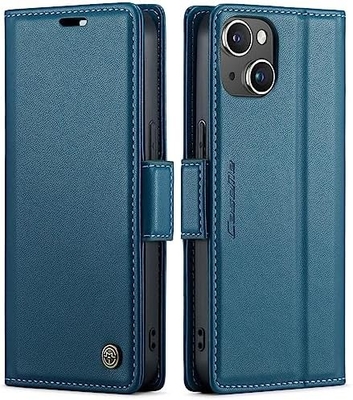QLTYPRI Κεφάλαιο πορτοφολιού για iPhone 13/14, [αποκλεισμός RFID] κάρτα πιστωτικής κάρτας για την προστασία της θήκης του τηλεφώνου