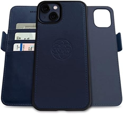iPhone 13 Πορτοφόλι / 2 σε 1 θήκη και αποσυναρμολογήσιμο vegan δερμάτινο σύνολο, συμβατό με το MagSafe, προστατευμένο από RFID