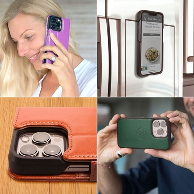 iPhone 13 Πορτοφόλι / 2 σε 1 θήκη και αποσυναρμολογήσιμο vegan δερμάτινο σύνολο, συμβατό με το MagSafe, προστατευμένο από RFID
