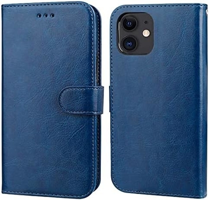 Συμβατό με το iPhone 12/Pro πορτοφόλι με κάρτα κάρτα PU δερμάτινο στερεό-αποπληκτική ζώνη καρπού clamshell 6,1 ιντσών