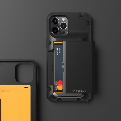 Για το iPhone 12 Pro Max με [4 κάρτες]Πρεμιόμιμο στερεό πιστωτικό κάρτα slot πορτοφόλι για το iPhone 12 Pro Max 6,7 ιντσών