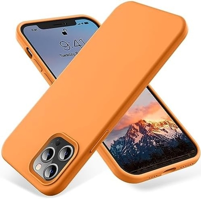 Κεφάλαιο iPhone 12 Pro Max, Προστασία στρατιωτικής ποιότητας, Σιλικόνη ανθεκτική σε κρούσματα, Αντι-αποτυπώματα & Αντι-γλιστ, Κεφάλαιο τηλεφώνου