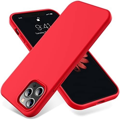 Κεφάλαιο iPhone 12 Pro Max, Προστασία στρατιωτικής ποιότητας, Σιλικόνη ανθεκτική σε κρούσματα, Αντι-αποτυπώματα & Αντι-γλιστ, Κεφάλαιο τηλεφώνου