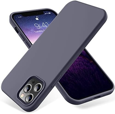 Κεφάλαιο iPhone 12 Pro Max, Προστασία στρατιωτικής ποιότητας, Σιλικόνη ανθεκτική σε κρούσματα, Αντι-αποτυπώματα & Αντι-γλιστ, Κεφάλαιο τηλεφώνου