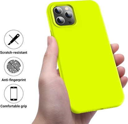 Κεφάλαιο iPhone 12 Pro Max, Προστασία στρατιωτικής ποιότητας, Σιλικόνη ανθεκτική σε κρούσματα, Αντι-αποτυπώματα & Αντι-γλιστ, Κεφάλαιο τηλεφώνου