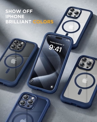Μαγνητική θήκη για iPhone 12 Pro Max Πλήρο σώμα Ενσωματωμένος προστατευτής οθόνης από γυαλί & προστατευτής κάμερας