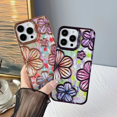 iPhone 12 Pro Max Κεφάλαιο 6.7 ίντσες,Καθαρή 3D Φλούδα Κεφάλαιο Τηλεφώνου για Γυναίκες Κορίτσια πολυτελή επικάλυψη Φλωρά Κεφάλαιο Κάλυψη αισθητική